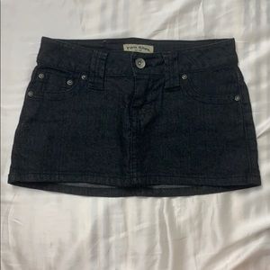 Jean denim skirt
